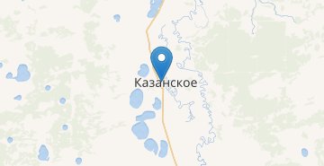 Карта Казанское