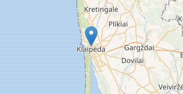 地图 Klaipeda