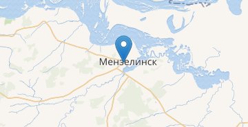 Mapa Menzelinsk