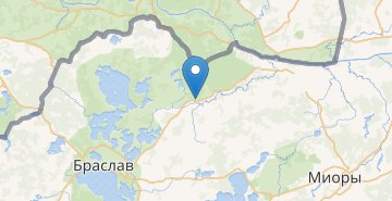 地图 Chernevo (Braslavskij r-n)