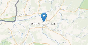 Mapa Verkhnyadzvinsk