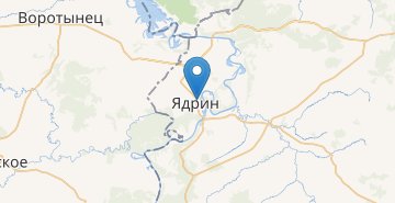 Карта Ядрин