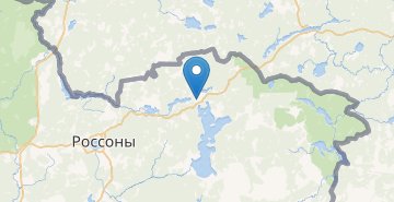 Карта Горбачево (Россонский р-н)