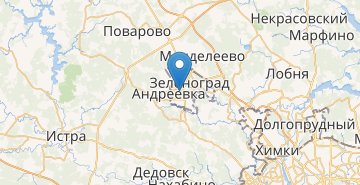 Map Zelenograd