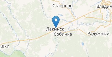 Map Lakinsk