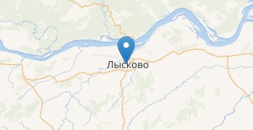 Map Lyskovo
