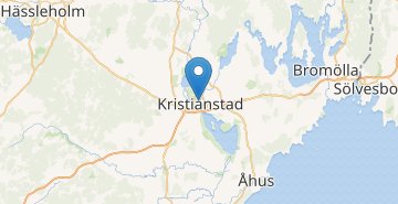 Map Kristianstad