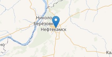 Mapa Neftekamsk