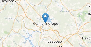 Карта Солнечногорск