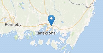 Mapa Karlskrona Amiralen