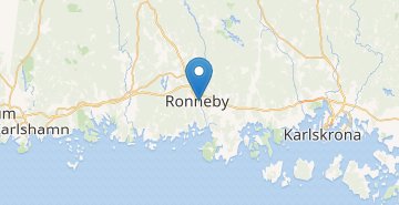 Mapa Ronneby