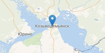 地图 Kozmodemyansk