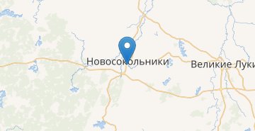 Mapa Novosokolniki