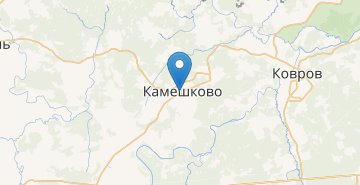 Map Kameshkovo