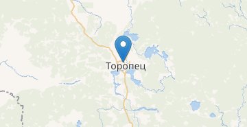 Карта Торопец