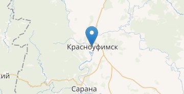Мапа Красноуфимск