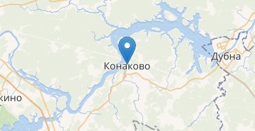 Map Konakovo, Tverskaya obl
