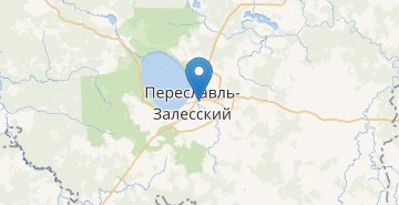 Мапа Переславль-Залєський