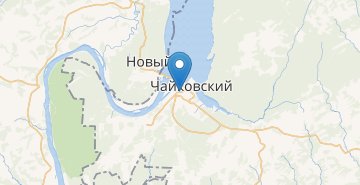 Mapa Chaykovsky