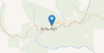 Мапа Усть-Кут