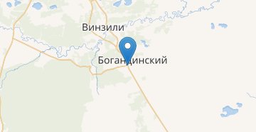 地图 Bogandinskiy