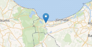 Карта Юрмала