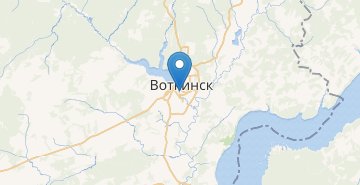 Map Votkinsk