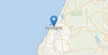 地图 Ventspils