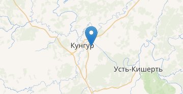 Map Kungur