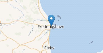 Map Frederikshavn