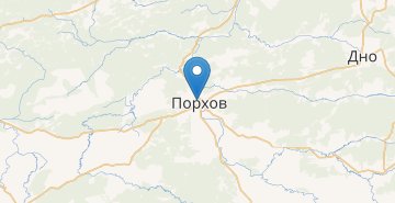 Mapa Porkhov