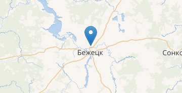 Map Bezhetsk