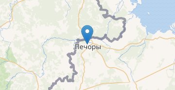 地图 Pechory