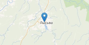 Map Lysva