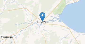 Карта Шимск