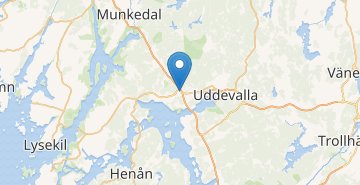 Map Uddevalla