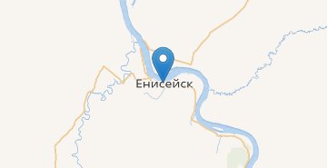 Map Yeniseysk