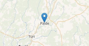 Mapa Paide