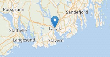 Карта Ларвик