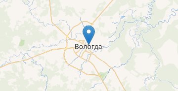 Карта Вологда