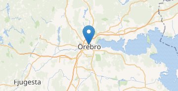 Mapa Orebro