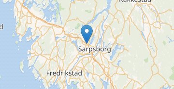 Map Sarpsborg