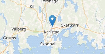 Mapa Karlstad