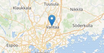 Mapa Vantaa