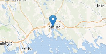 Mapa Hamina
