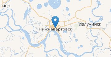 Мапа Нижневартовск