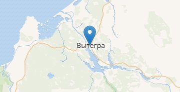 地图 Vytegra