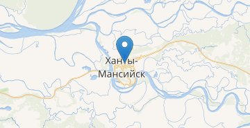 Мапа Ханти-Мансійськ