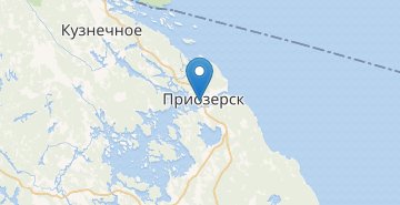 Карта Приозерск