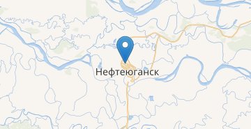 Mapa Nefteyugansk